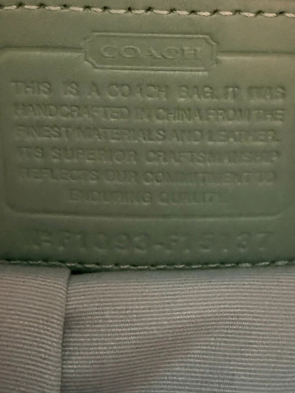 Coach Chelsea Heritage Signature Tote with Coach Dust Bag - Picture 6 of 7